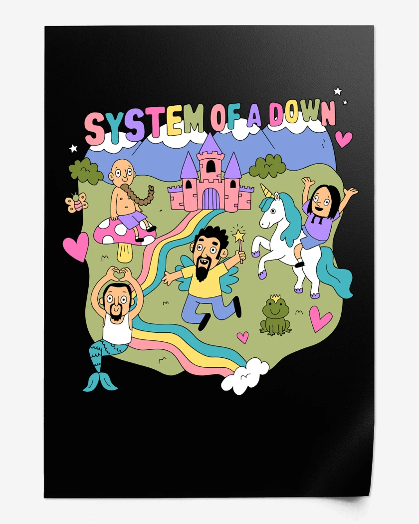 Print Happy System of a Down