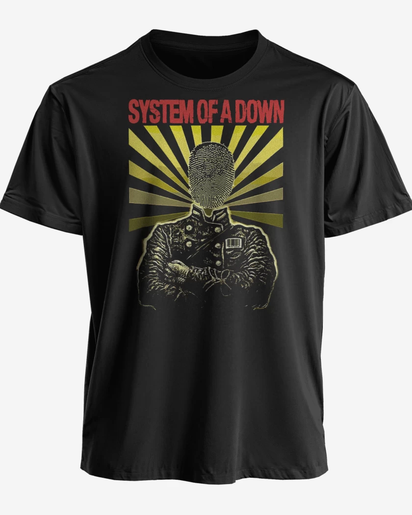 Polera System of a Down Dactilar