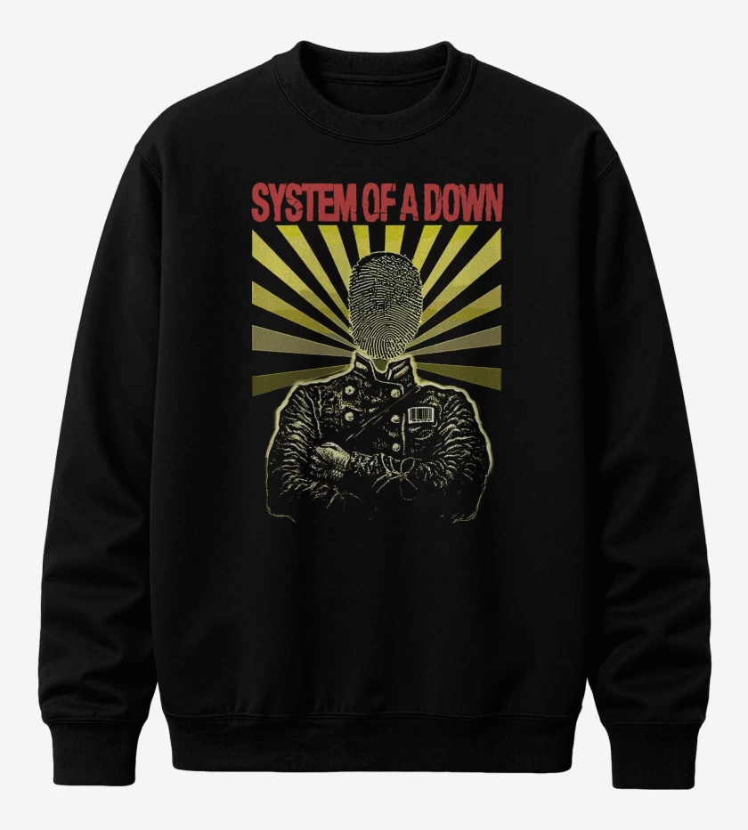 Poleron polo System of a Down Dactilar