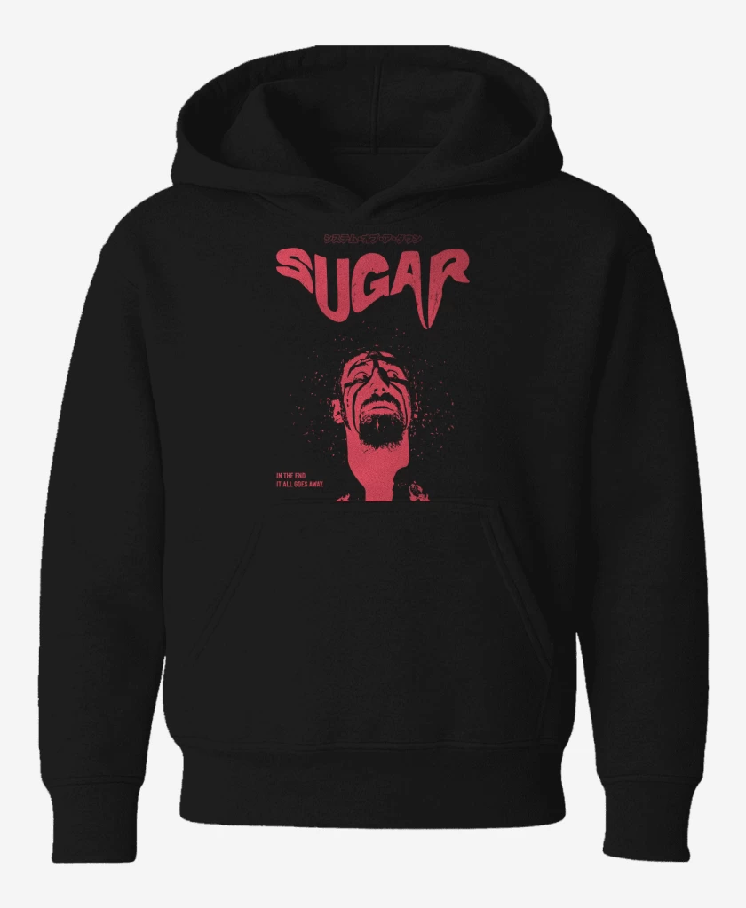 Poleron de niño Negro de SOAD Sugar