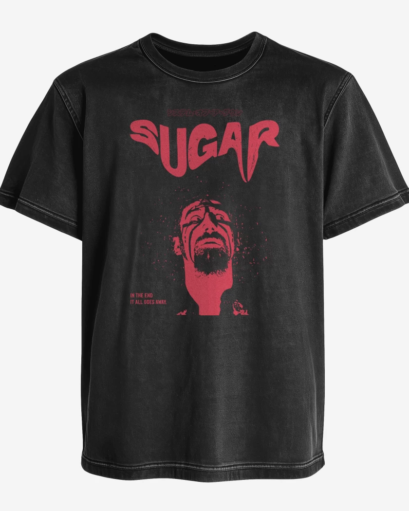 Polera desgastada SOAD Sugar
