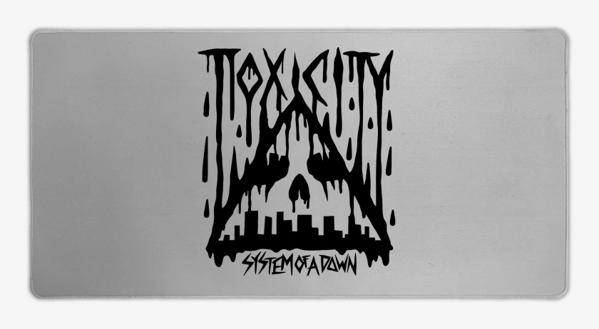 Mouse pad Gamer Gris Melange de SOAD Toxicity