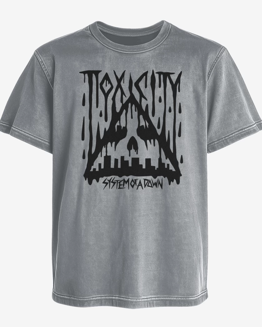 Polera desgastada SOAD Toxicity