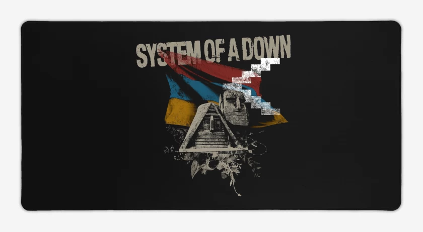 Mouse pad Gamer System of a Down LATAM