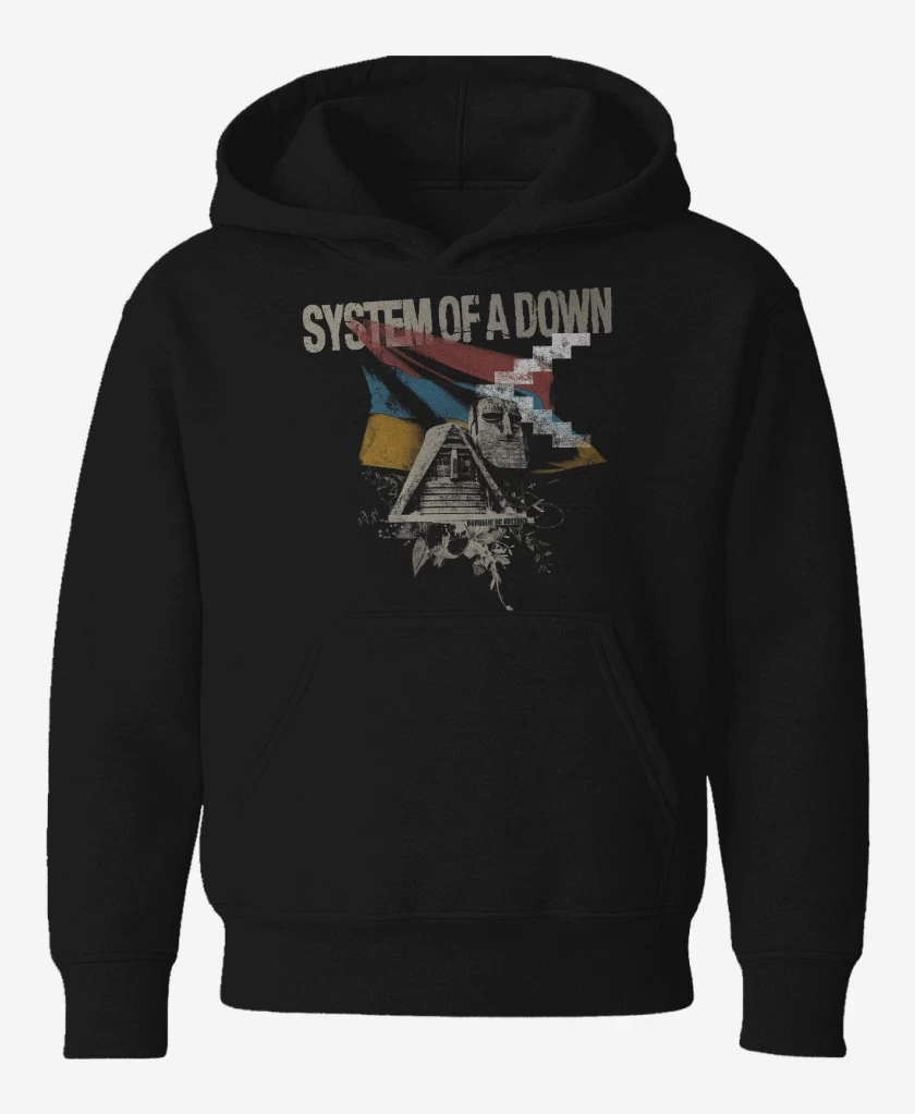 Poleron de niño Negro de System of a Down LATAM