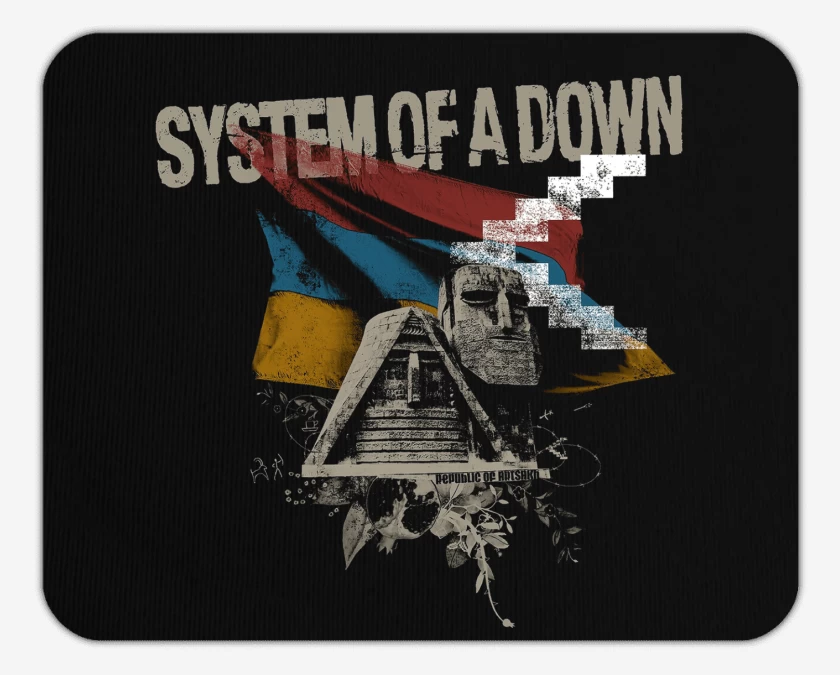 Mousepad System of a Down LATAM