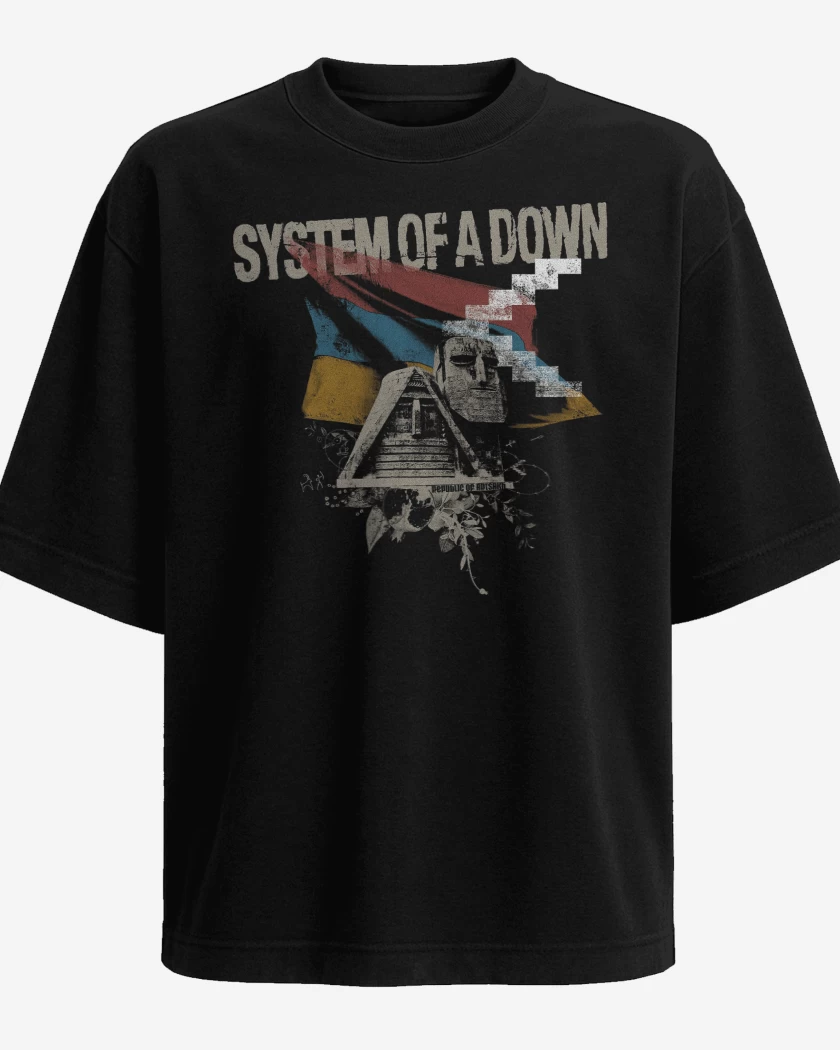 Polera Oversize System of a Down LATAM