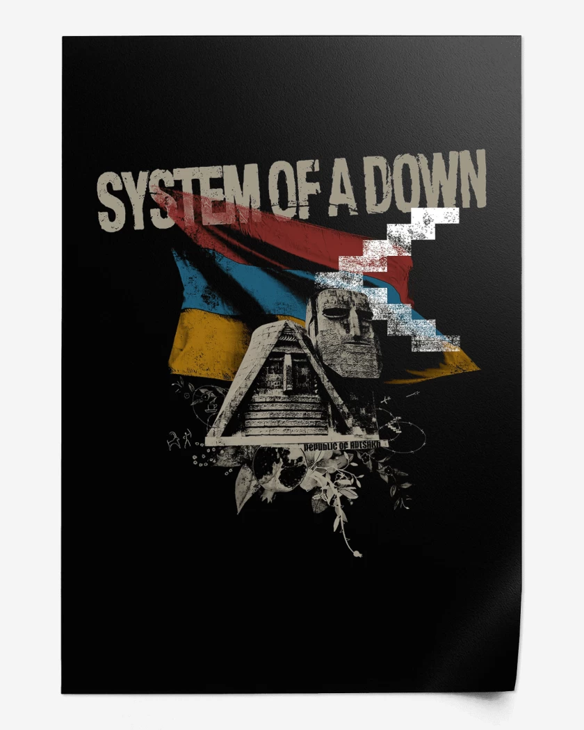 Print System of a Down LATAM