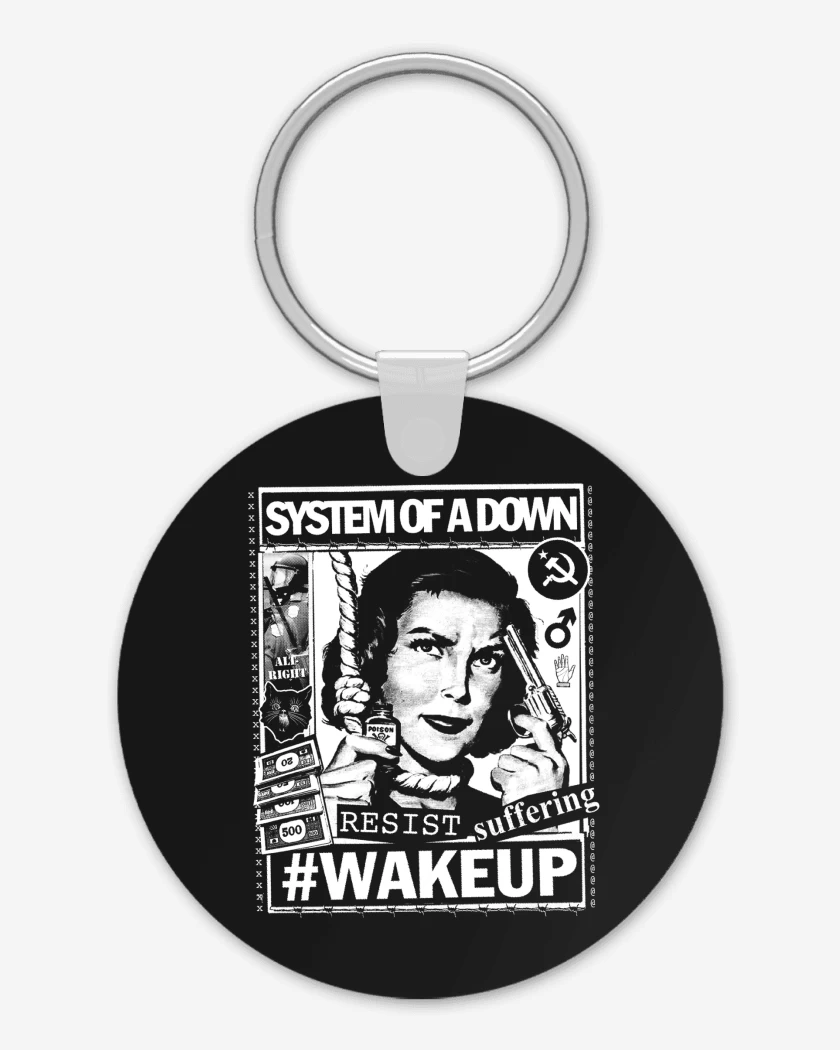 Llavero System of a Down Wake Up