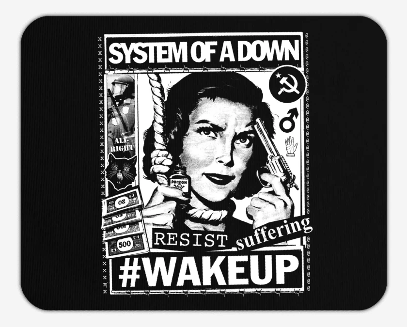 Mousepad System of a Down Wake Up