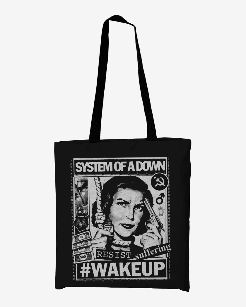 Totebag System of a Down Wake Up
