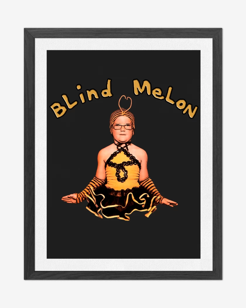 Cuadro decorativo Negro de Blind Melon