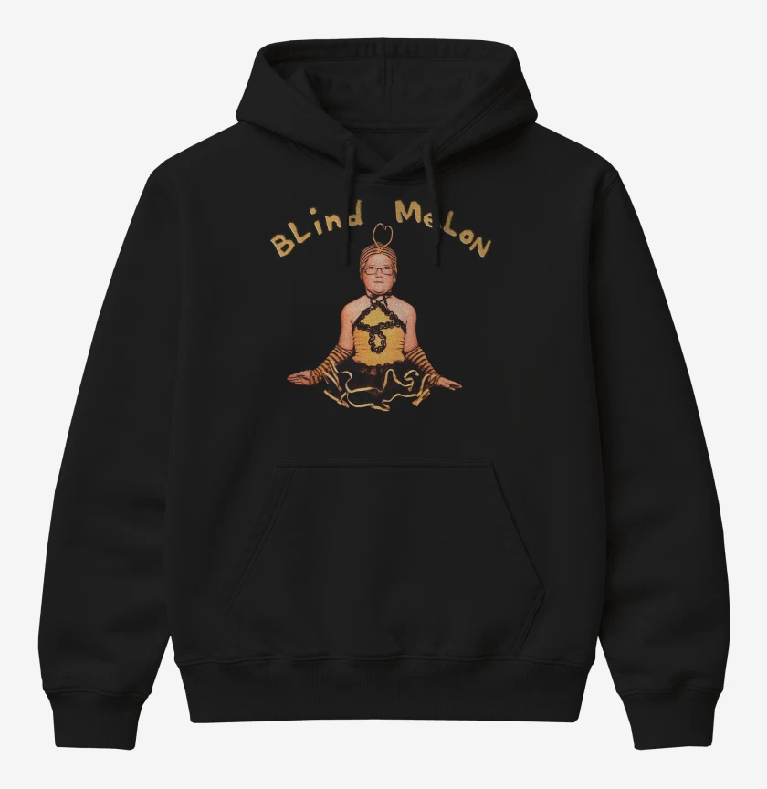 Poleron Canguro básico Negro de Blind Melon