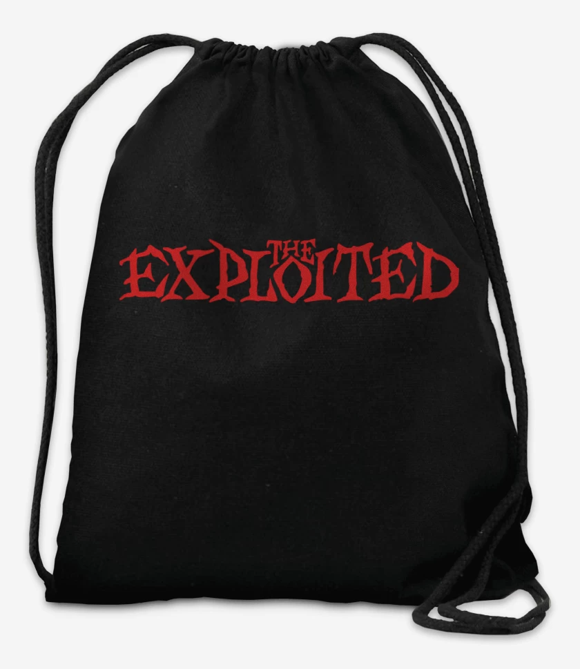 Mochila Negro de The Exploited Logo