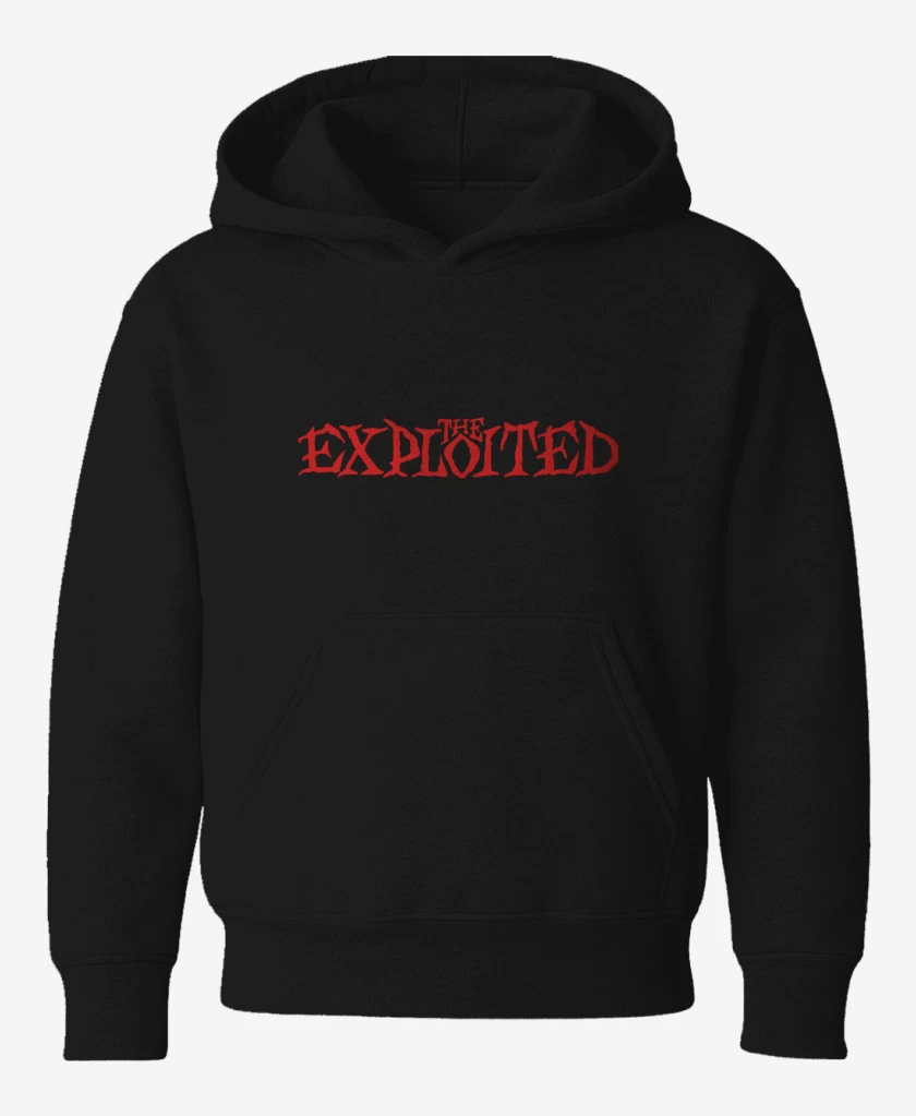 Poleron de niño Negro de The Exploited Logo