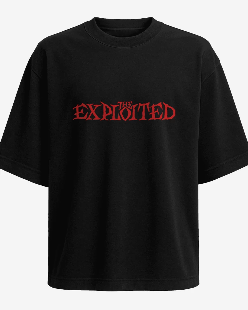 Polera Oversize The Exploited Logo