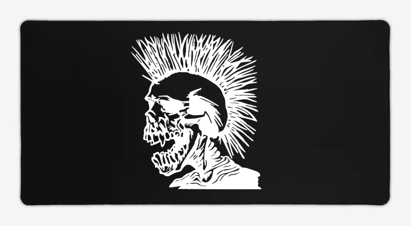 Mouse pad Gamer The Exploited Calavera Punk 