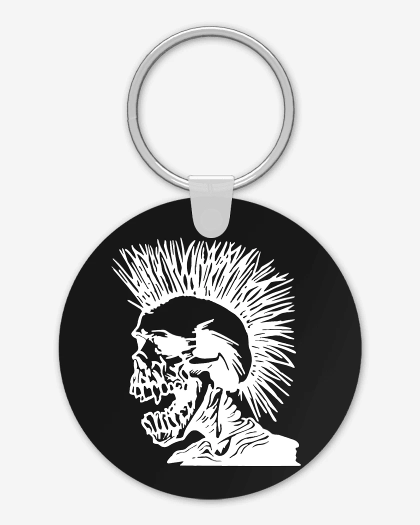 Llavero The Exploited Calavera Punk 