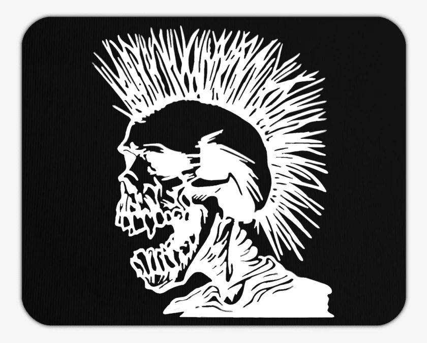 Mousepad The Exploited Calavera Punk 