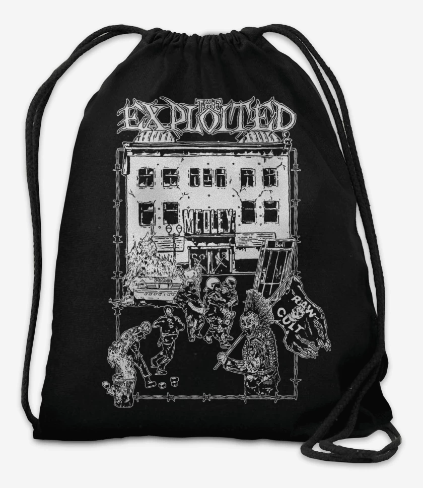Mochila Negro de The Exploited Medley