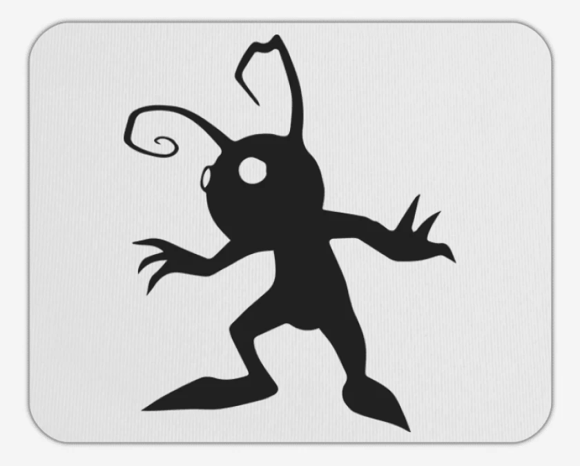 Mousepad Blanco de Sin corazon