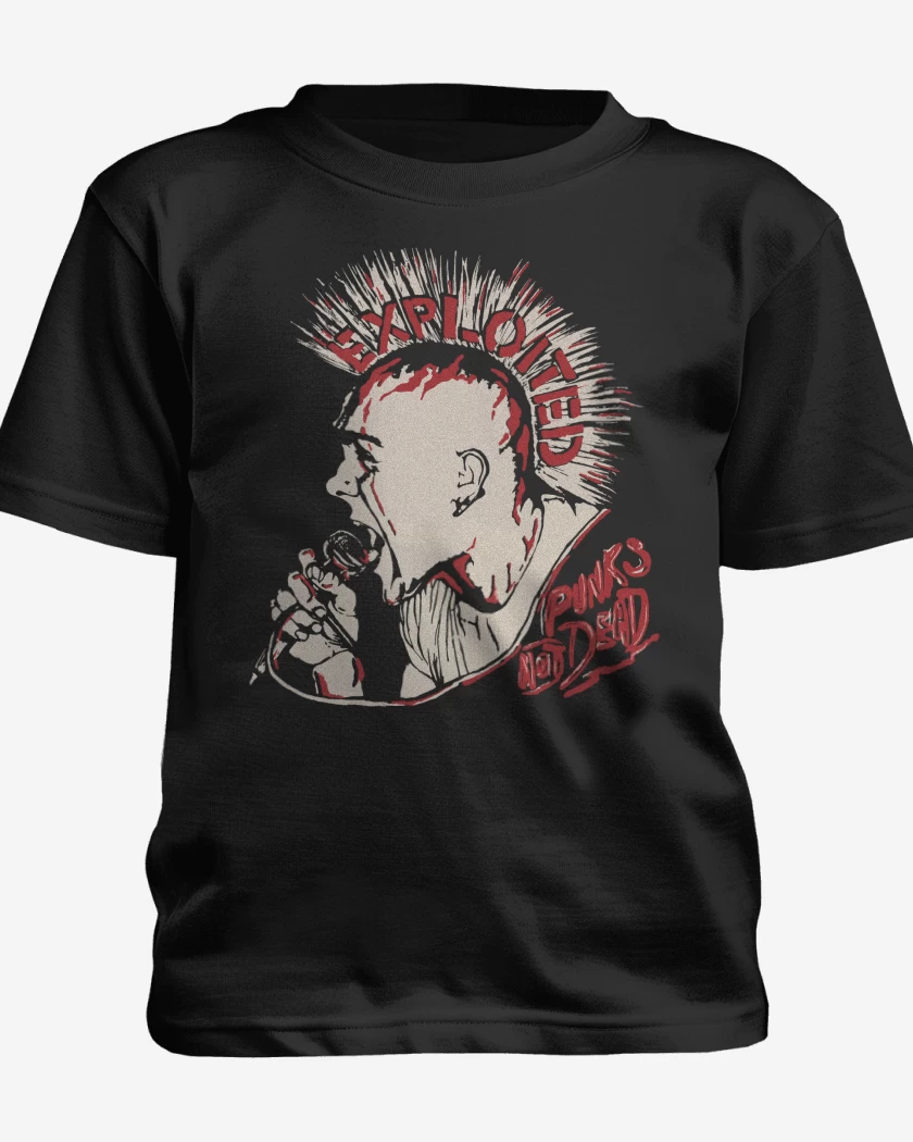 Polera de niño Negro de The Exploited Wattie