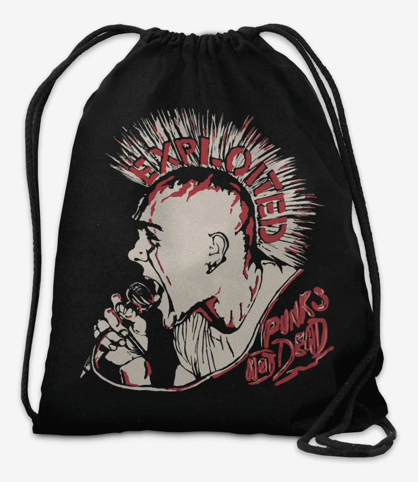 Mochila Negro de The Exploited Wattie