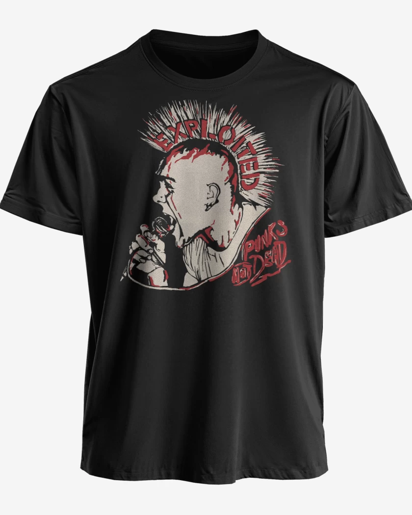 Polera premium Negro de The Exploited Wattie