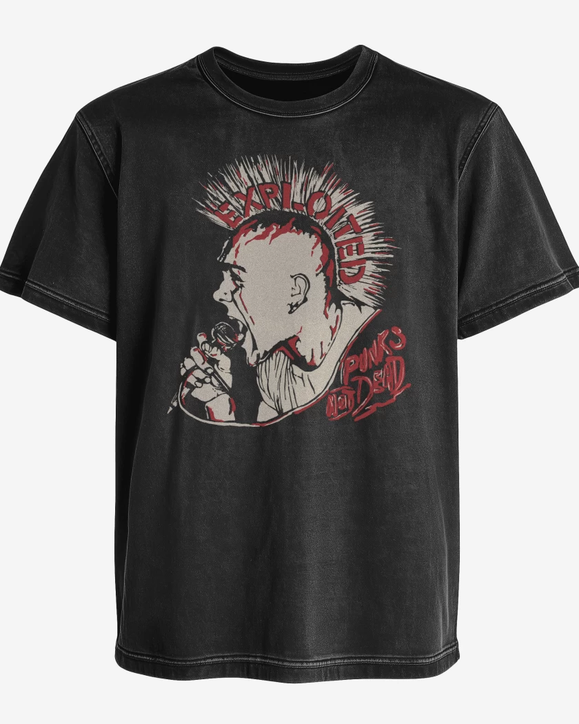 Polera desgastada The Exploited Wattie