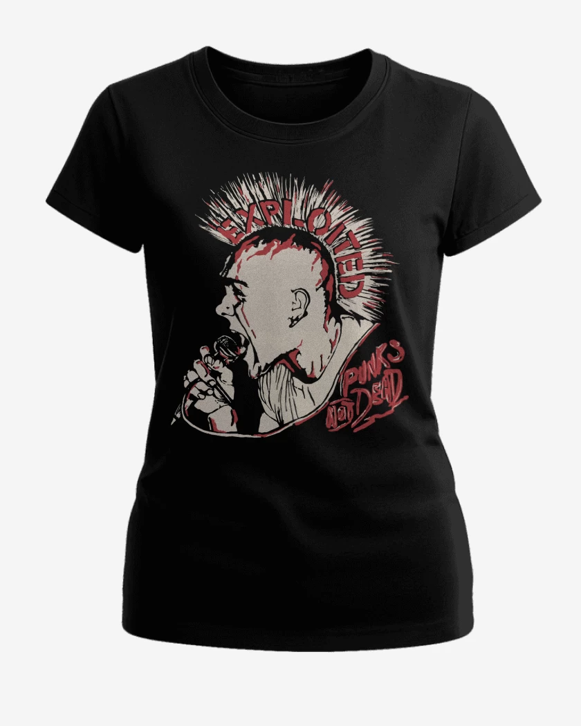 Polera de Mujer Negro de The Exploited Wattie