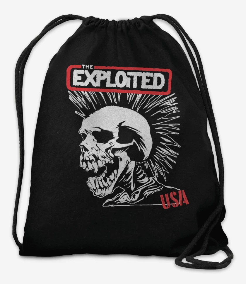 Mochila Negro de The Exploited USA