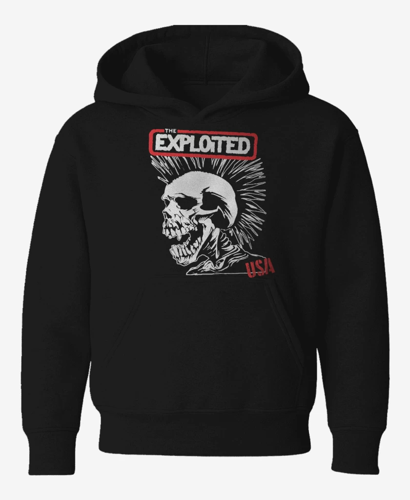 Poleron de niño Negro de The Exploited USA