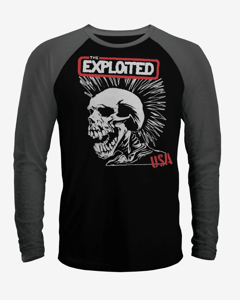 Polera Raglan The Exploited USA