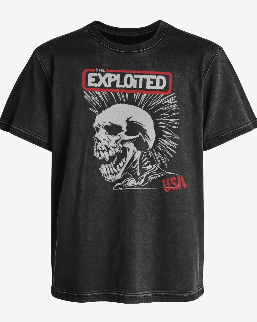 Polera desgastada The Exploited USA
