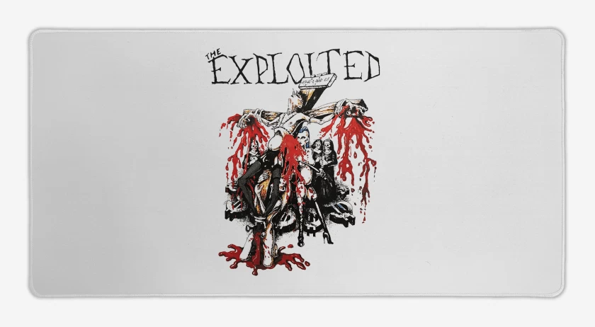 Mouse pad Gamer The Exploited Jesus is Dead