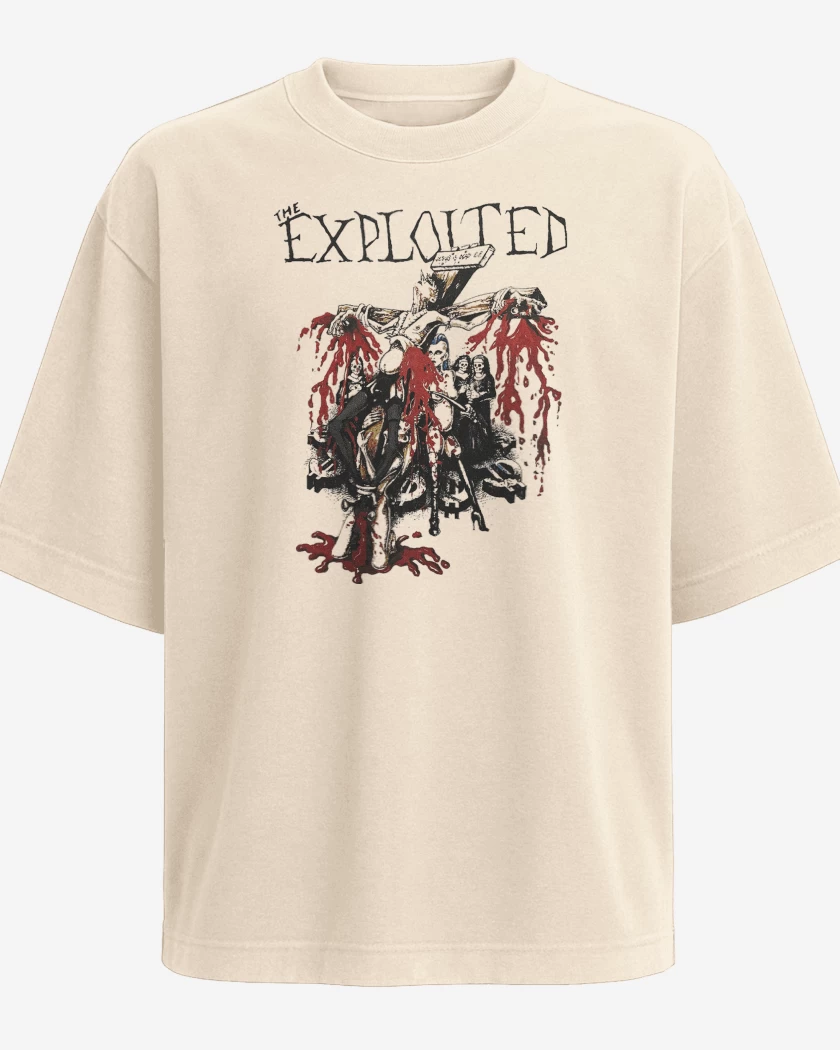 Polera Oversize The Exploited Jesus is Dead