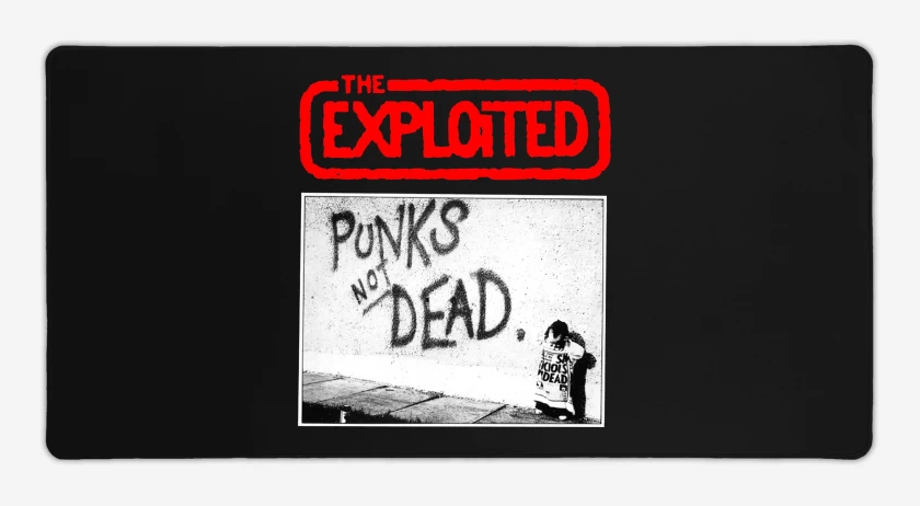 Mouse pad Gamer The Exploited Punks not Dead