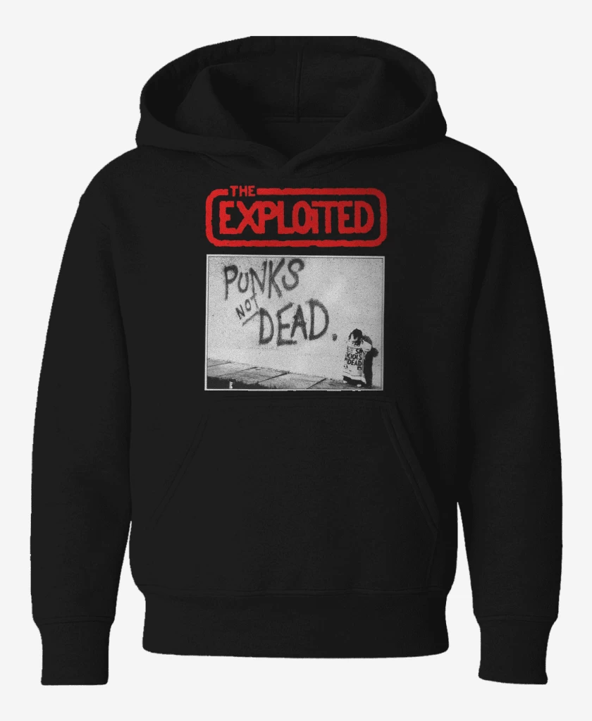 Poleron de niño Negro de The Exploited Punks not Dead