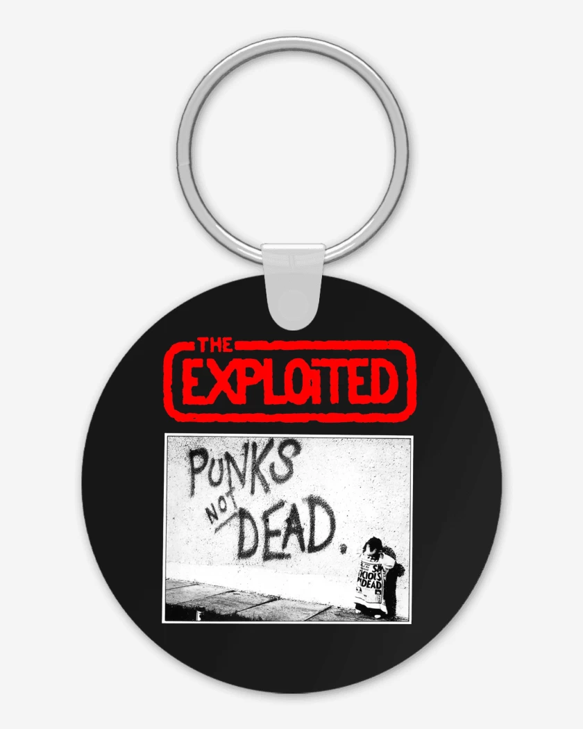 Llavero The Exploited Punks not Dead