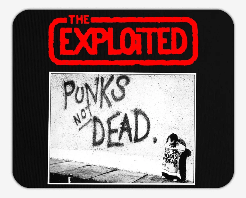 Mousepad The Exploited Punks not Dead