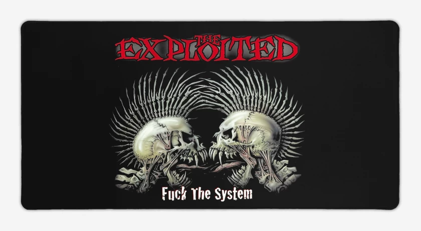 Mouse pad Gamer The Exploited Fuck the System