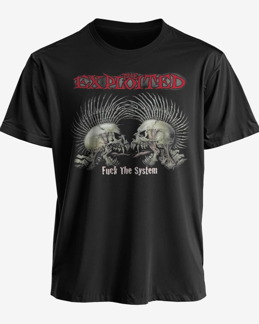 Polera The Exploited Fuck the System