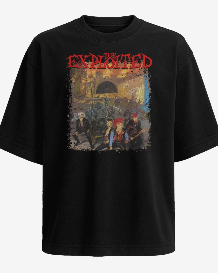 Polera Oversize The Exploited Troops of Tomorrow