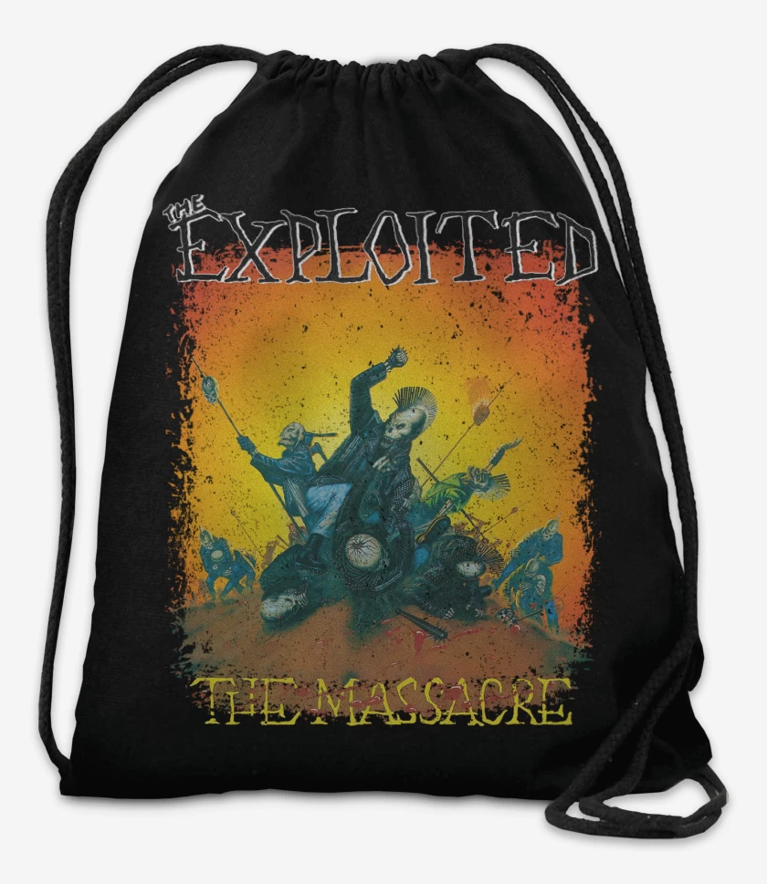 Mochila Negro de The Exploited The Massacre