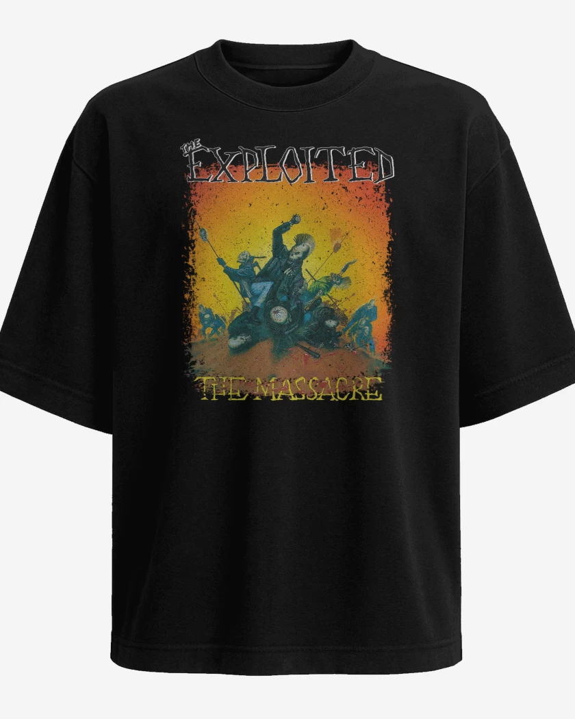 Polera Oversize The Exploited The Massacre