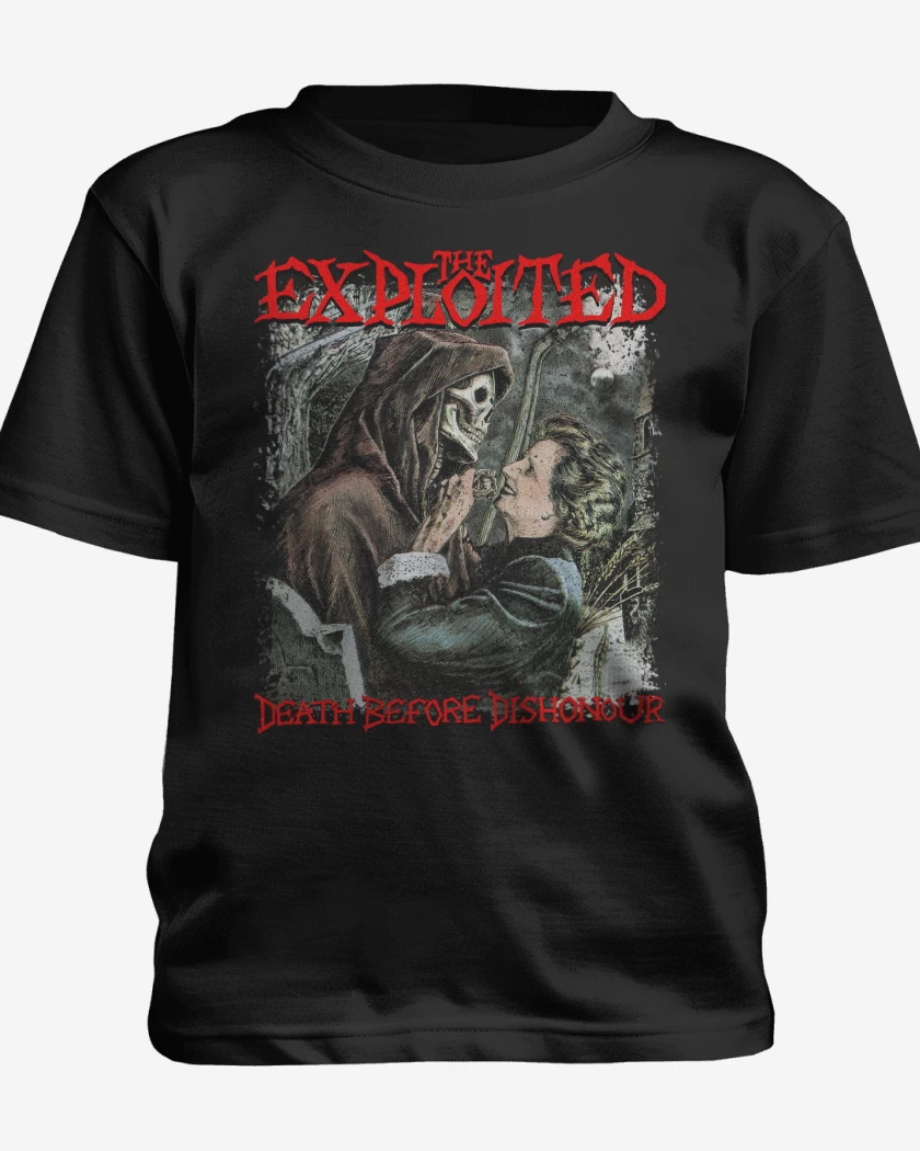 Polera de niño Negro de The Exploited Death Before
