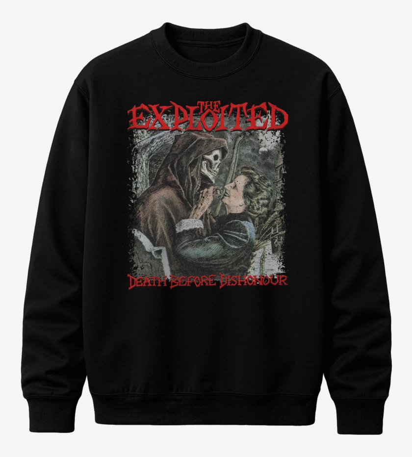 Poleron polo The Exploited Death Before