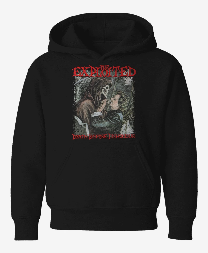 Poleron de niño Negro de The Exploited Death Before