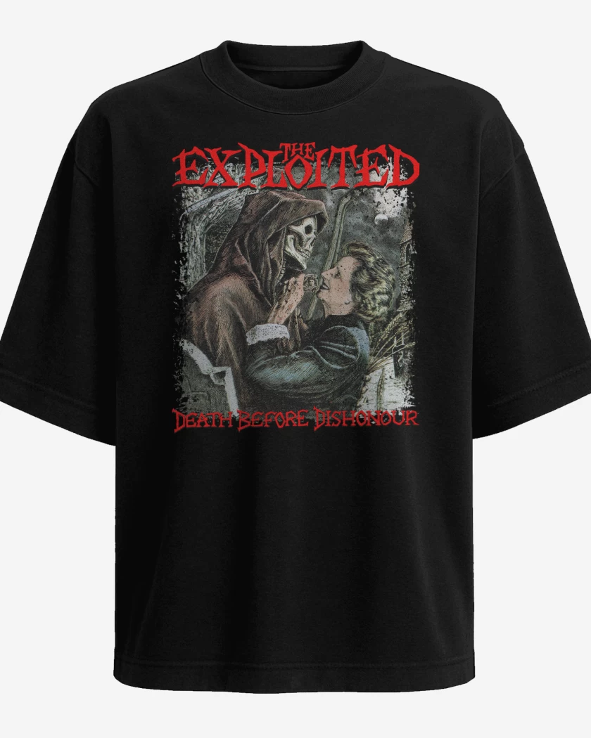 Polera Oversize The Exploited Death Before