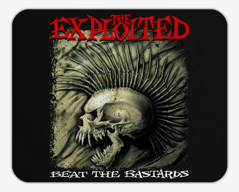 Mousepad The Exploited Beat the Bastards